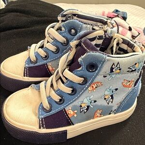 Bluey Kids High-Top Sneakers
